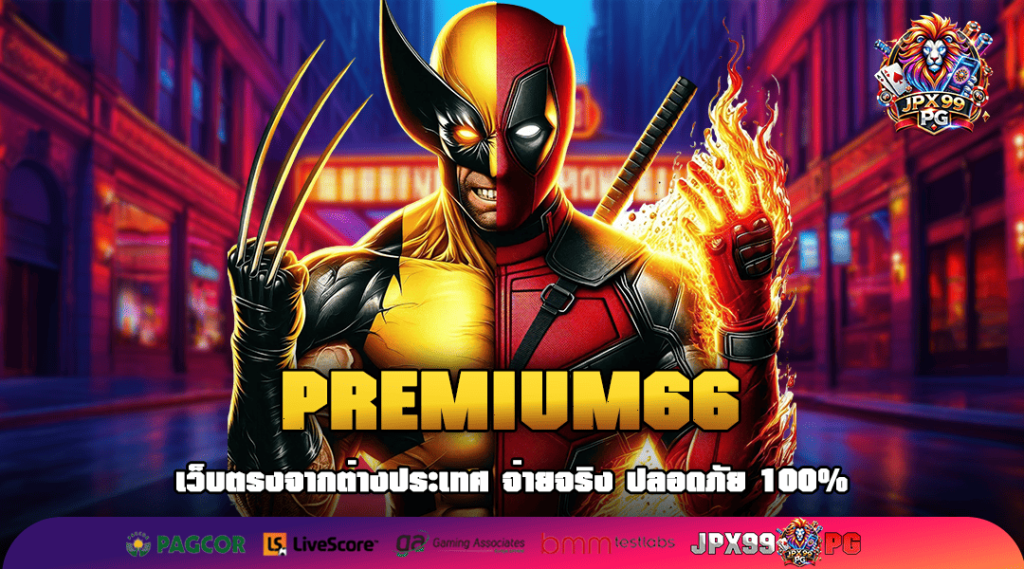 PREMIUM66 ทางเข้าหลัก สล็อตรวมค่าย อัดแน่นความอัศจรรย์ไว้เพียบ